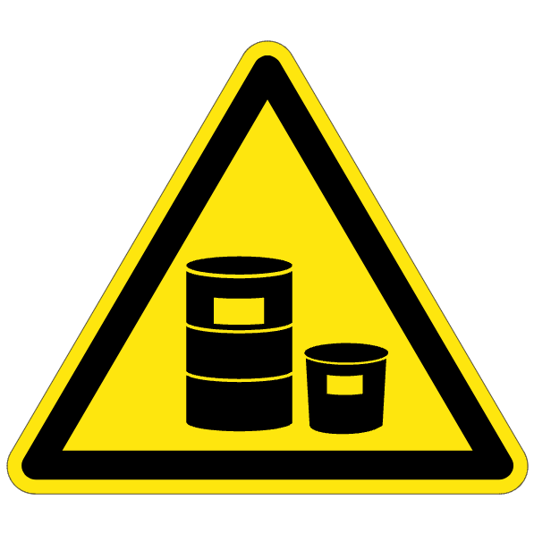 Fûts - W181 - étiquettes et panneaux de danger et de prévention