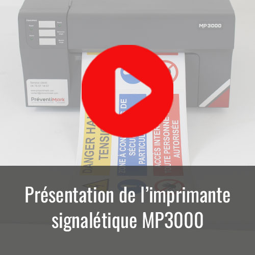 Savoir utiliser markprint avec la MP3000