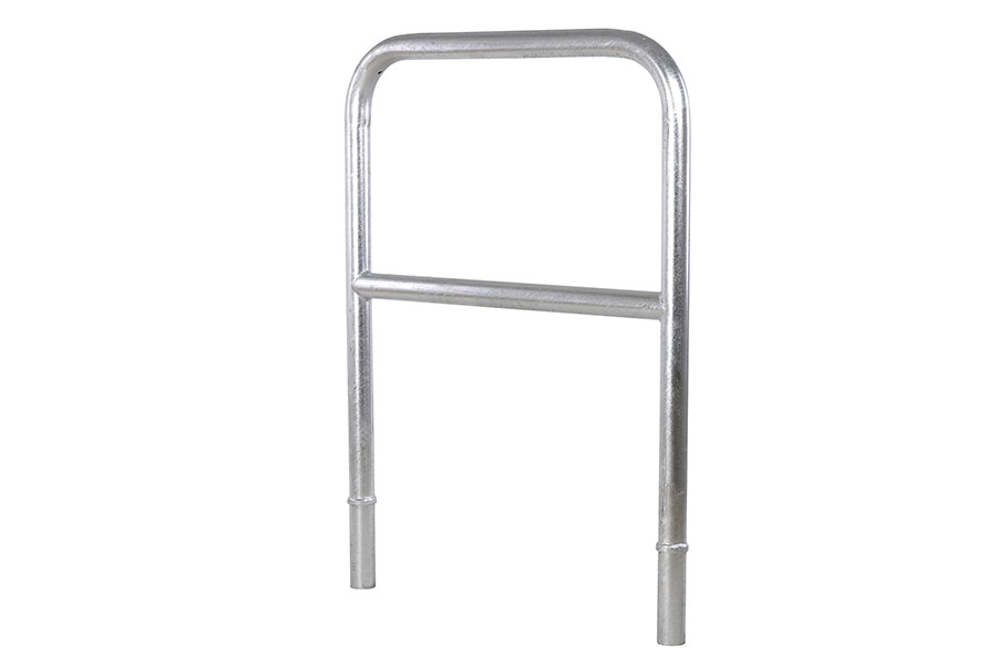 Garde-corps de rampe avec barre support