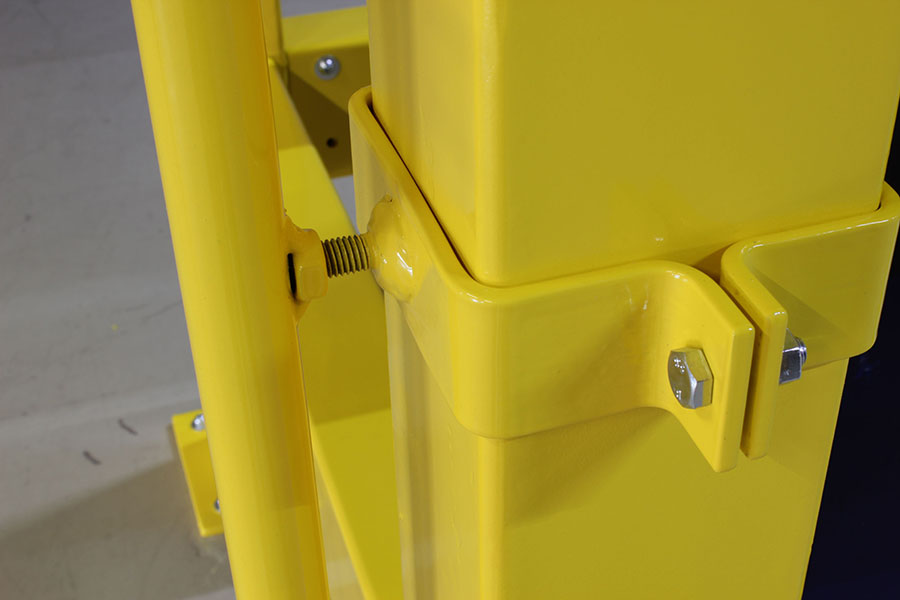 Barrière extensible pour poteau