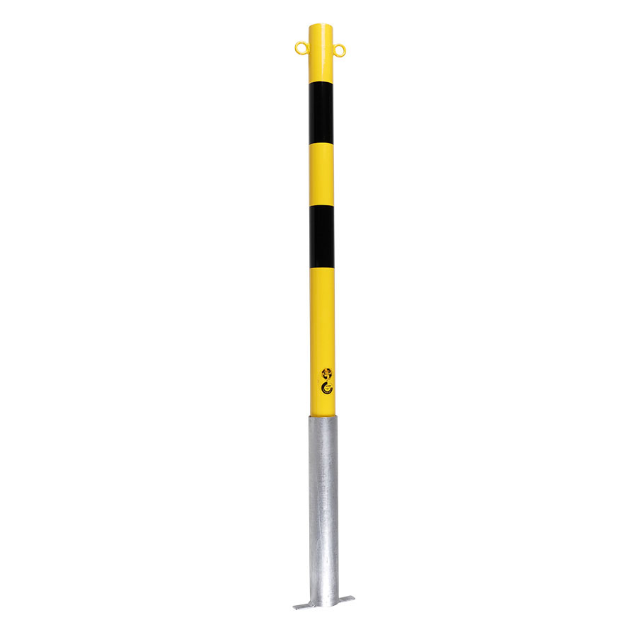 Poteau de protection rond avec œillets