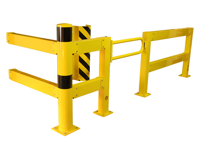 Set barrières + porte battante