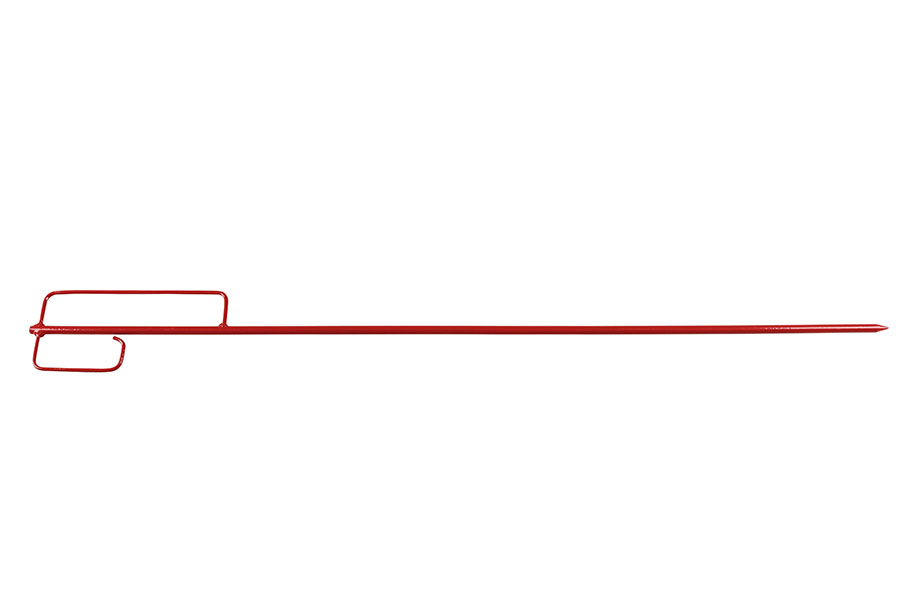 Tige de fermeture rouge