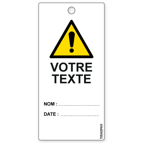 Consignation personnalisable