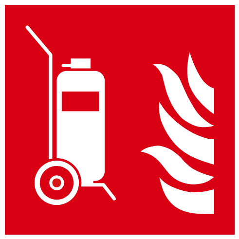 Extincteur d'incendie sur roues