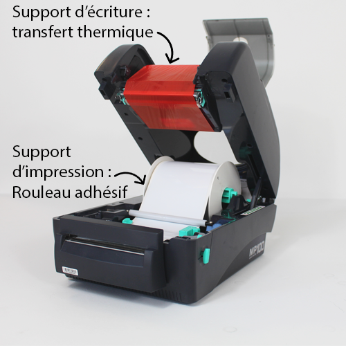 Imprimante thermique Posiflex - Rouleau d'imprimante en vrac - Moneytronic