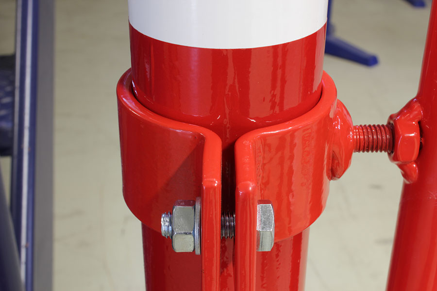Barrière extensible pour poteau