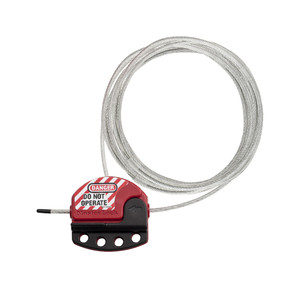 Câble de Consignation Ajustable et Rétractable - Longueur 9 m - Master Lock- Preventimark