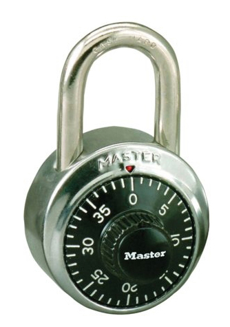 Cadenas à combinaison avec corps en acier inoxydable renforcé- Master Lock- Preventimark