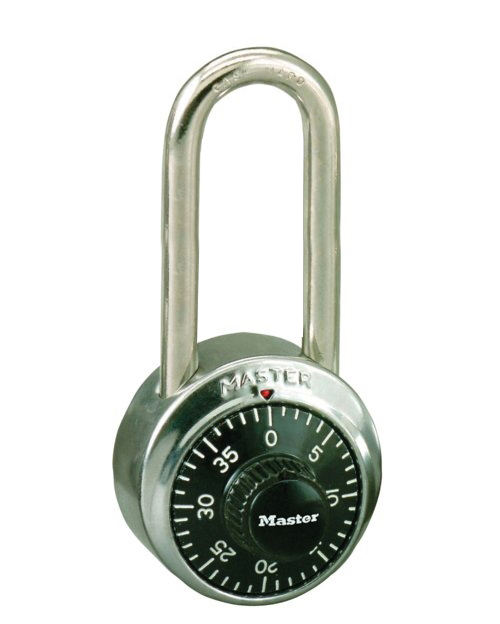 Cadenas à combinaison avec corps en acier inoxydable renforcé- Master Lock- Preventimark