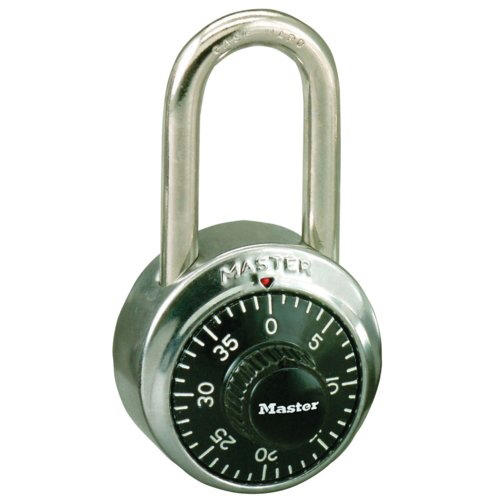 Cadenas à combinaison avec corps en acier inoxydable renforcé- Master Lock- Preventimark