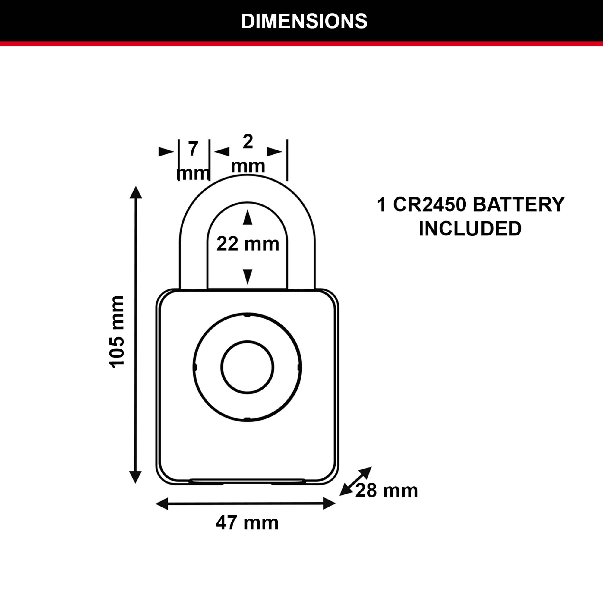 Master Lock Les cadenas intérieur Bluetooth Smart