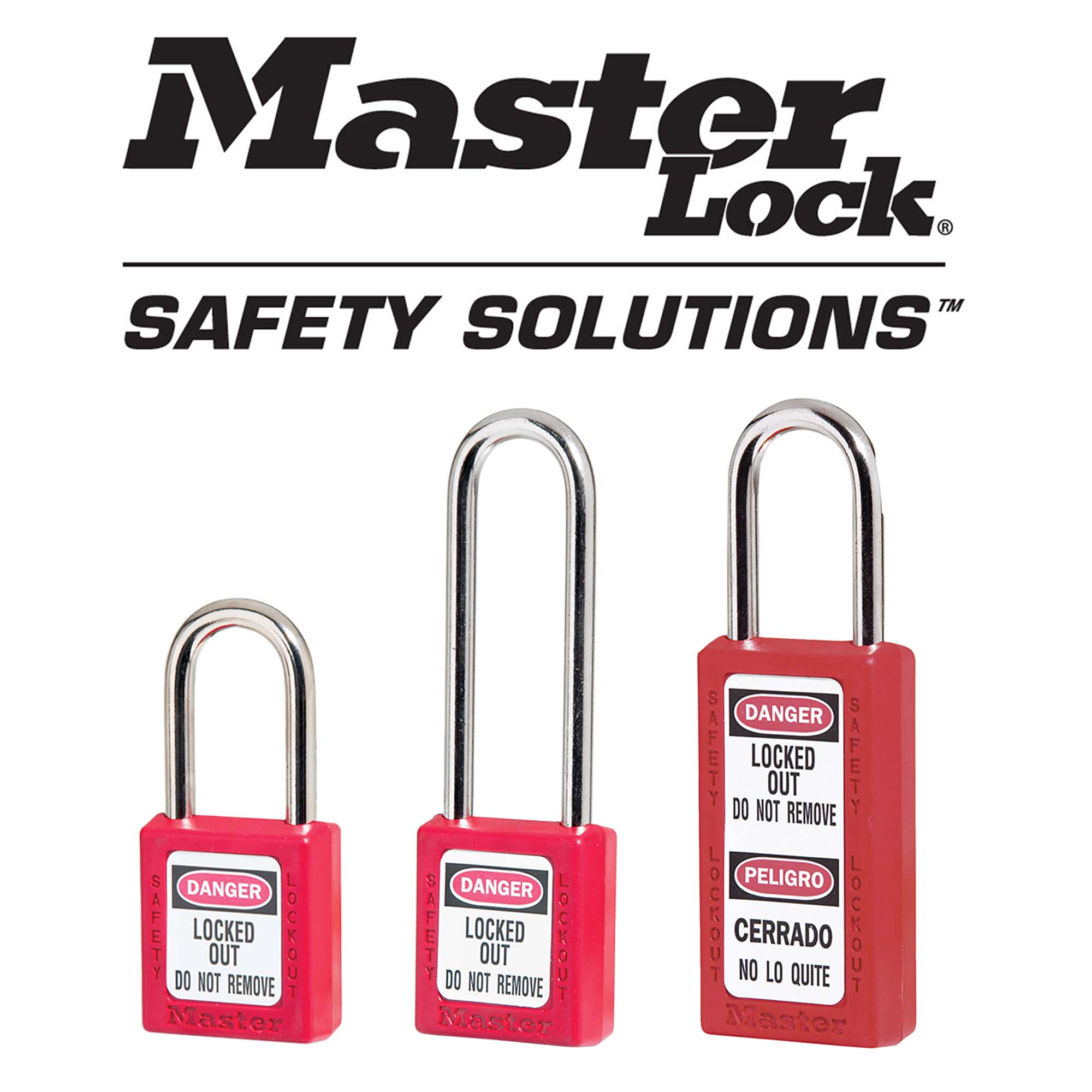 Cadenas de Consignation s'entrouvant en Thermoplastique pour Installations Mécaniques- MasterLock- Preventimark