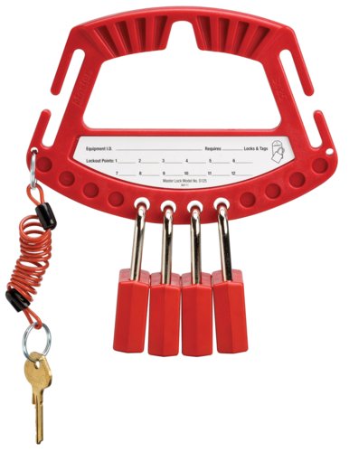 Caddy de Rangement pour Cadenas de Consignation- Master Lock- Preventimark