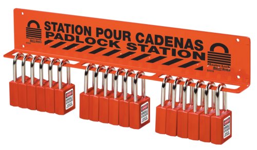 Station pour Cadenas de Consignation et Fixation Murale- Master Lock- Preventimark