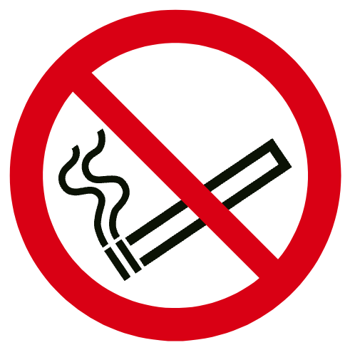 Interdiction de fumer - étiquettes et panneaux d'interdiction et de restriction