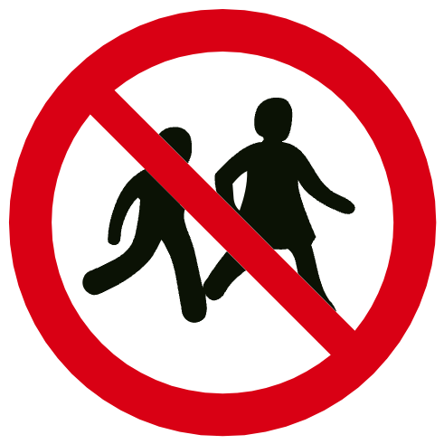 Accès interdit aux enfants