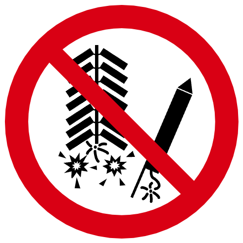 Ne pas déclencher de feux d'artifice
