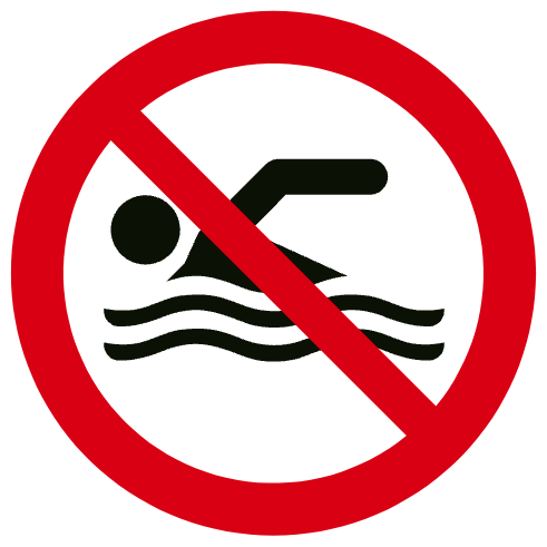 Baignade interdite