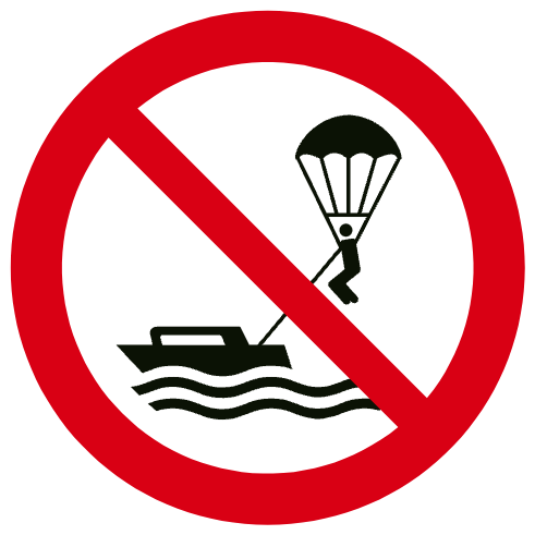 Pratique du parachute ascensionnel interdite