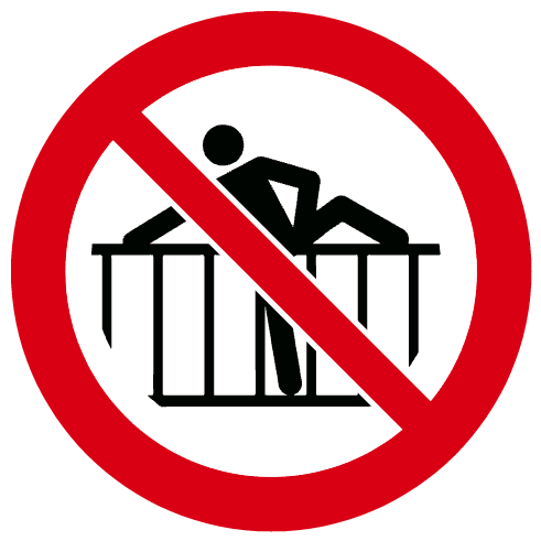 Ne pas franchir la barrière