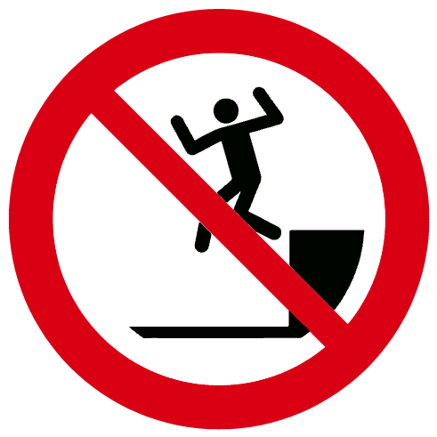 Ne pas sauter en bas