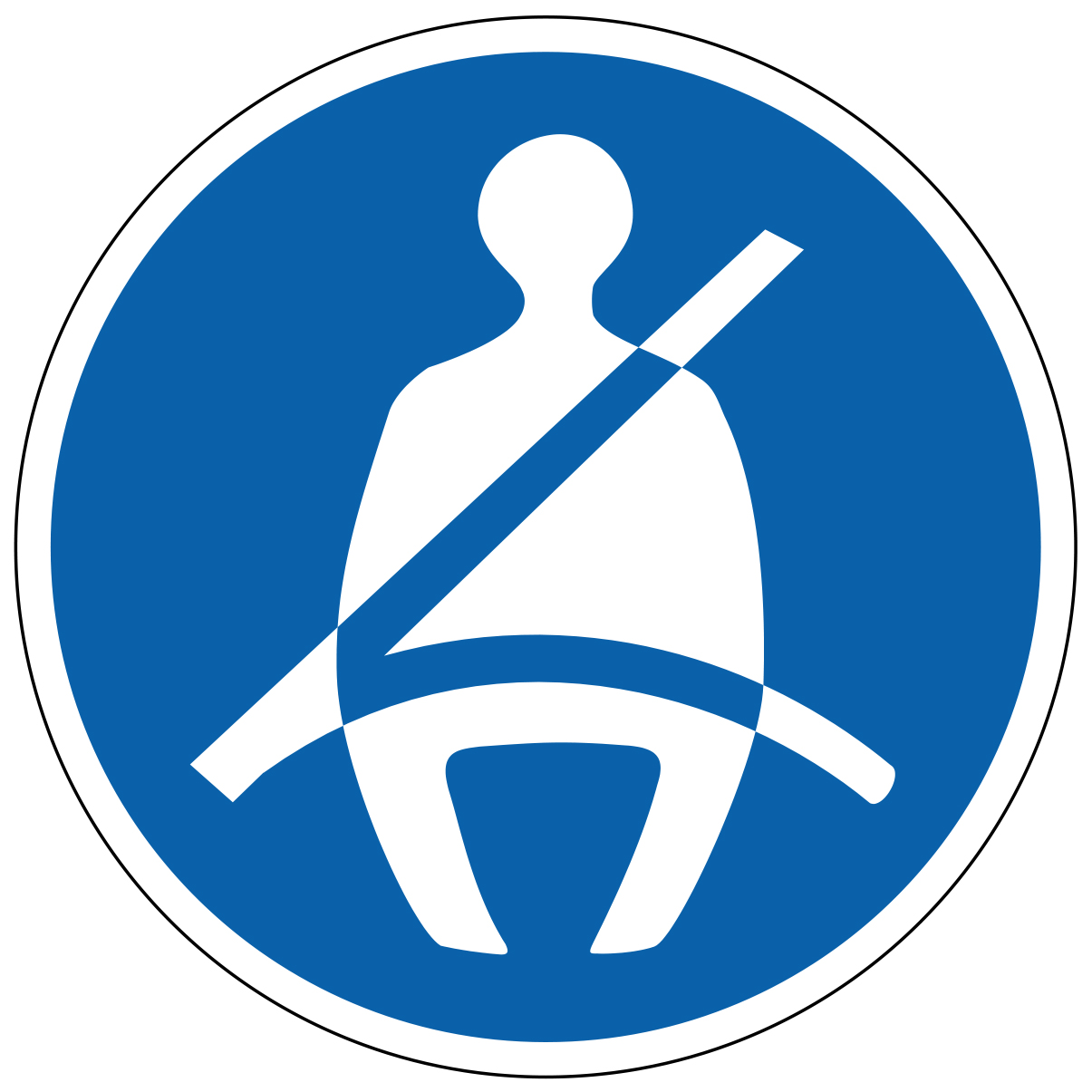Ceinture de sécurité obligatoire