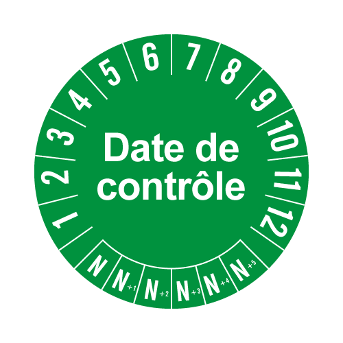 Pastille Date de Contrôle