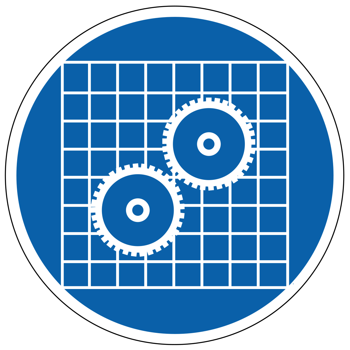 Utiliser les grilles de protection - étiquettes et panneaux d'obligation et de consigne