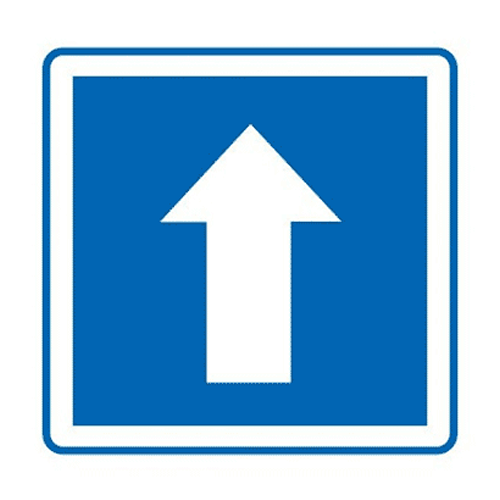 Panneau circulation à sens unique C12