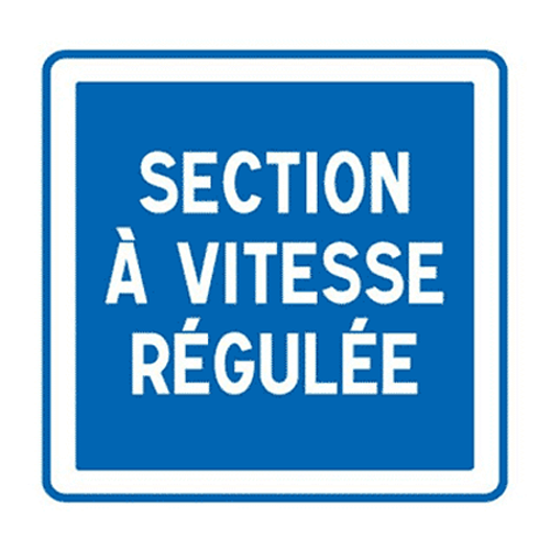 Panneau section à vitesse régulée C51a