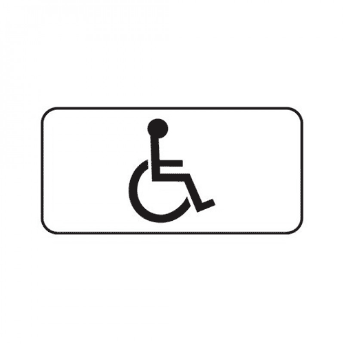 Panonceau installations pour handicapés M4n