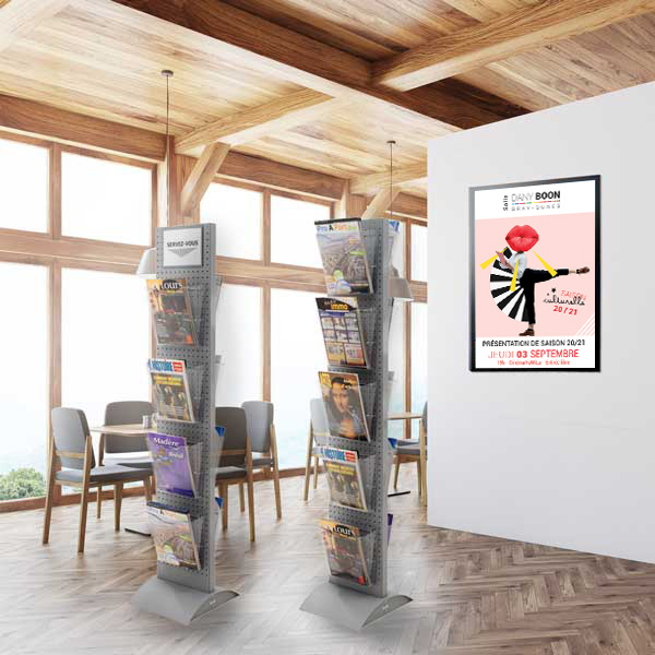 Totem brochures Info-Displays double-faces