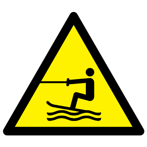 Zone d'activités nautiques tractées