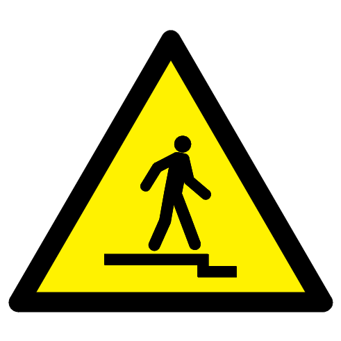 Danger marche descendante