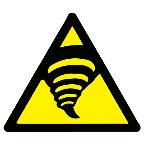Danger zone de tornade