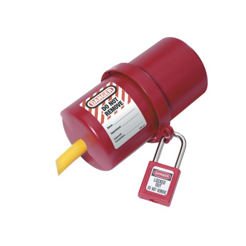 Dispositif de consignation pour prises électriques pour prises de 240 et 550 volts-Master Lock- Preventimark