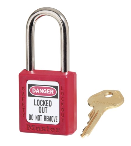 Cadenas de Consignation en Thermoplastique pour Installations Mécaniques- MasterLock- Preventimark
