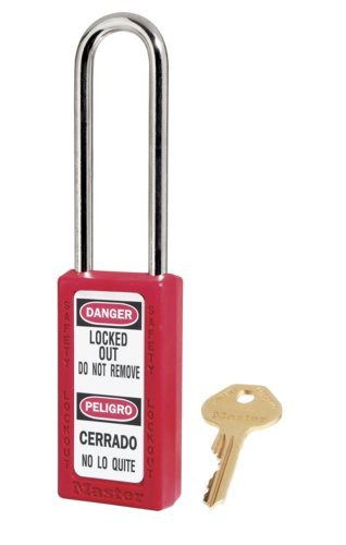 Cadenas de Consignation en Thermoplastique pour Installations Mécaniques- MasterLock- Preventimark