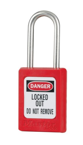 produit d'un de nos cadenas S31 rouge masterlock