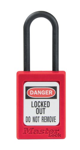 Cadenas de Consignation s'entrouvant en Thermoplastique Diélectrique pour Installations Electriques- Master Lock- Preventimark