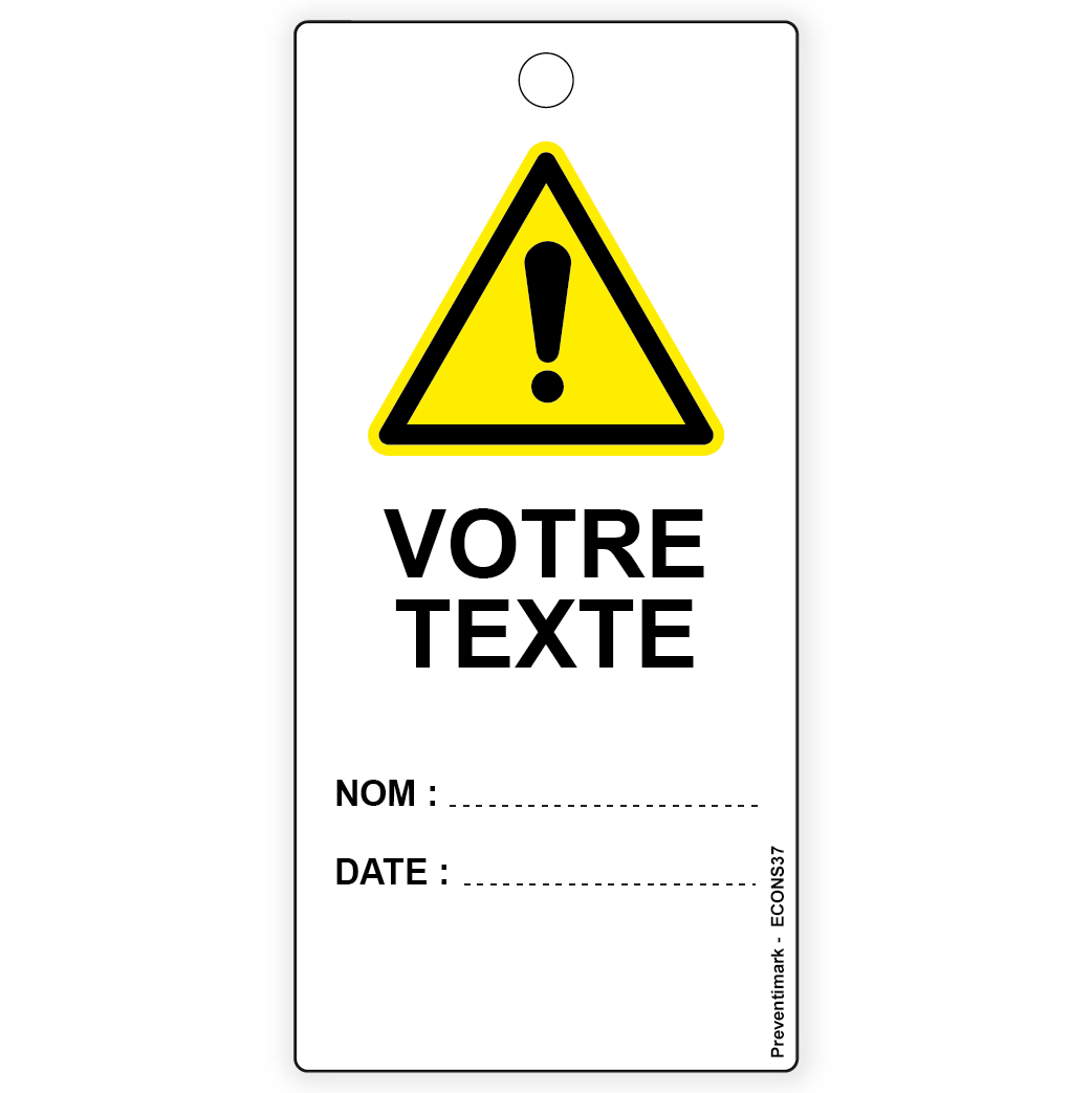Consignation personnalisable