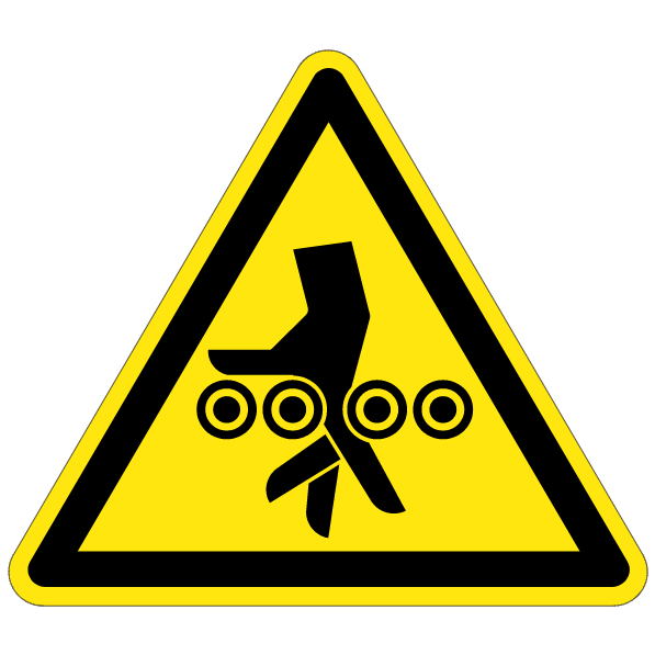 Attention aux mains - W115 - étiquettes et panneaux de danger et de prévention