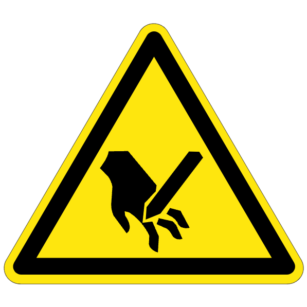 Danger lame - W125 - étiquettes et panneaux de danger et de prévention