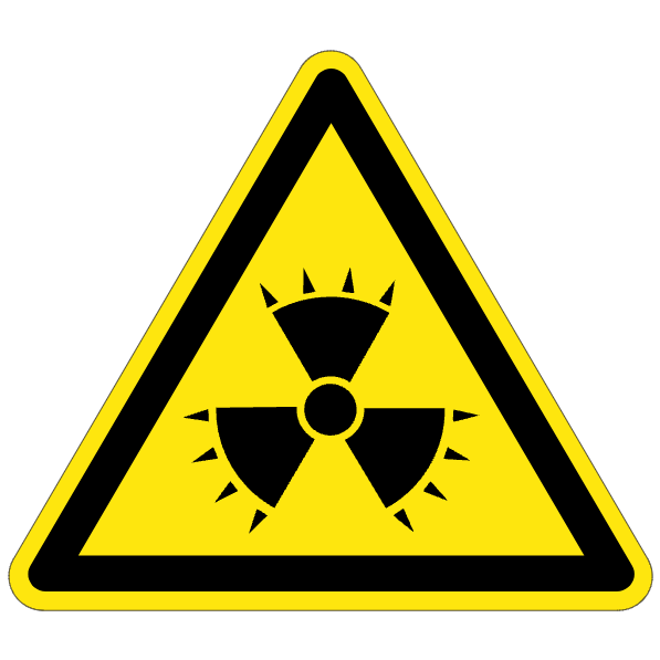 Rayons X batterie en cours - W171 - étiquettes et panneaux de danger et de prévention