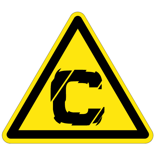 Risque cancérigène - W194 - étiquettes et panneaux de danger et de prévention