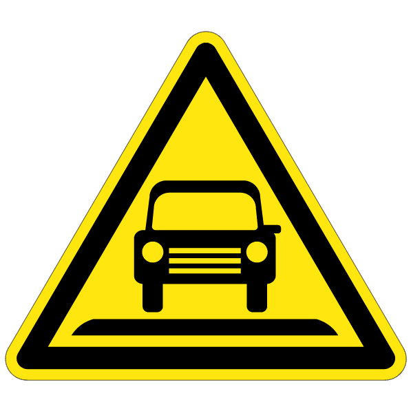 Ralentisseur - W198 - étiquettes et panneaux de danger et de prévention