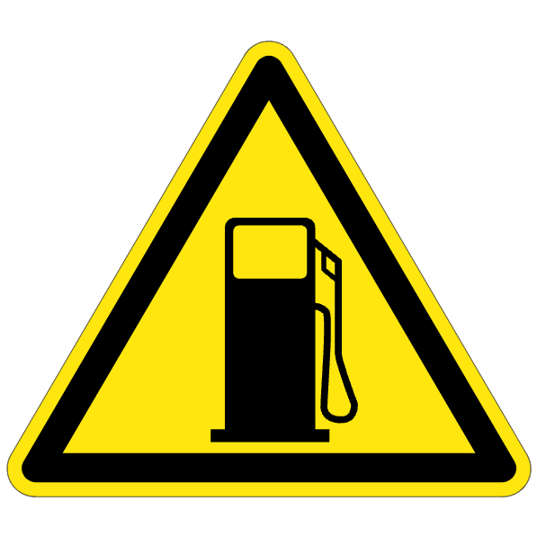 Carburant - W204 - étiquettes et panneaux de danger et de prévention