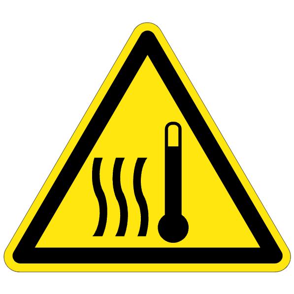 Haute température - W225 - étiquettes et panneaux de danger et de prévention