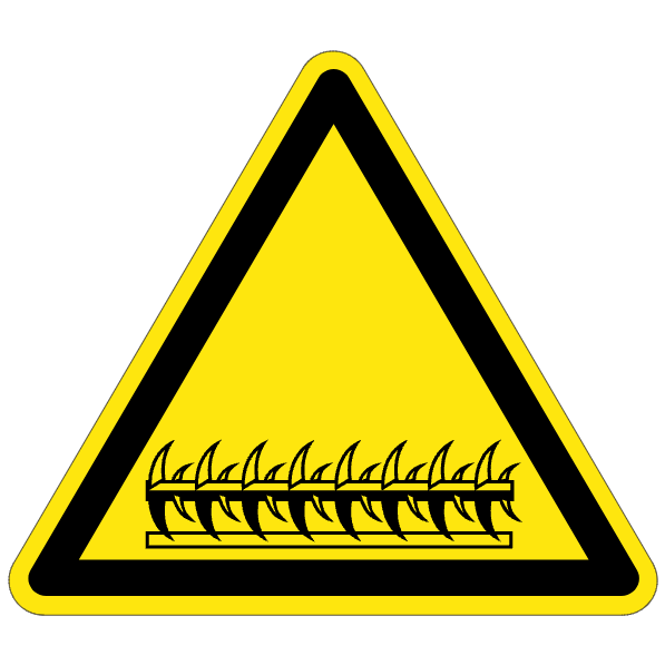 Herse - W238 - étiquettes et panneaux de danger et de prévention